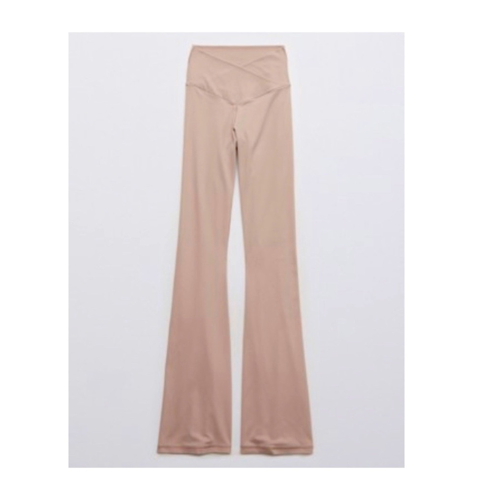 Aerie high waisted crossover flare legging XL